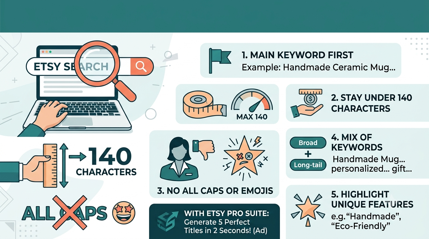 Etsy Pro Suite – AI SEO Tool for Etsy Sellers (7 Languages, One-Time Payment)