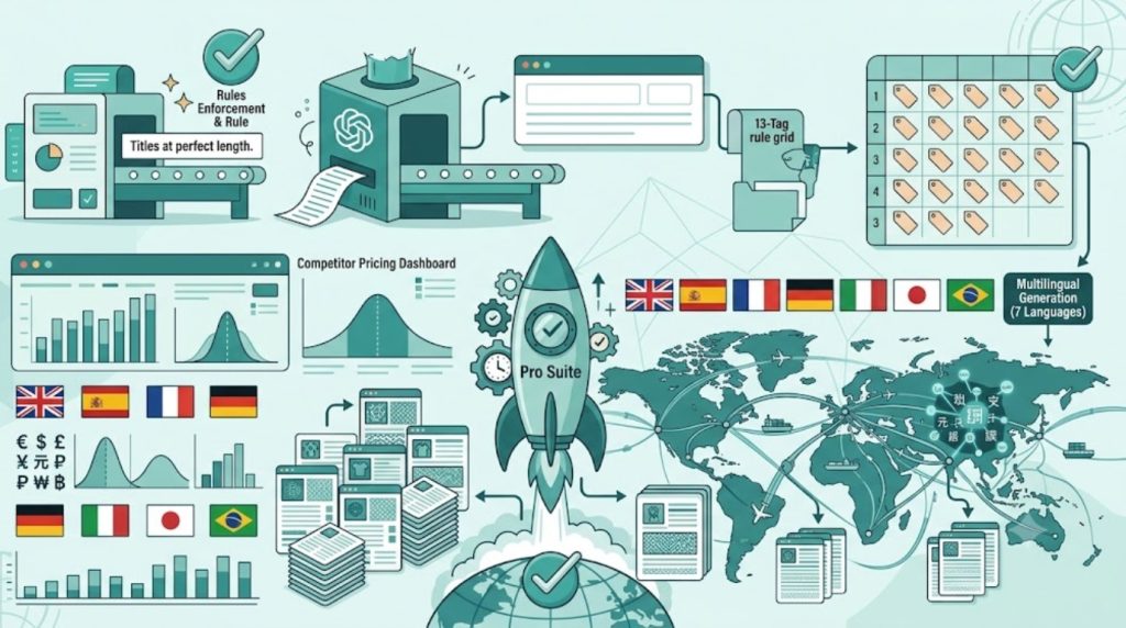 Etsy Pro Suite – AI SEO Tool for Etsy Sellers (7 Languages, One-Time Payment)