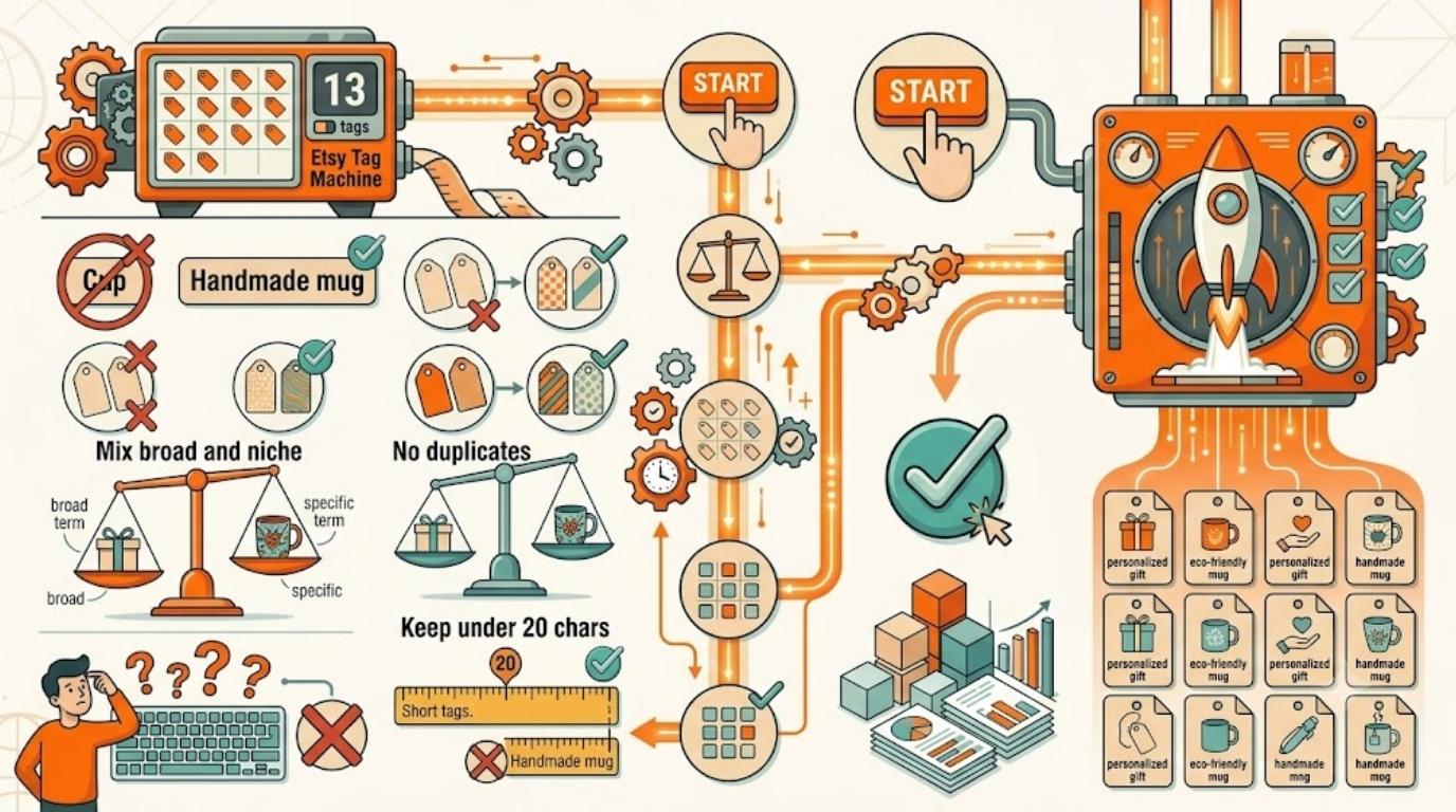 Etsy Pro Suite – AI SEO Tool for Etsy Sellers (7 Languages, One-Time Payment)